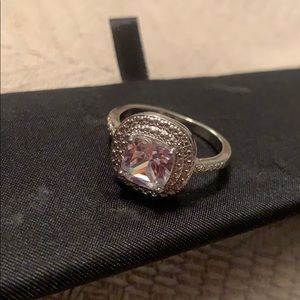 💚 2 for $10💚 925 silver CZ ring size 9